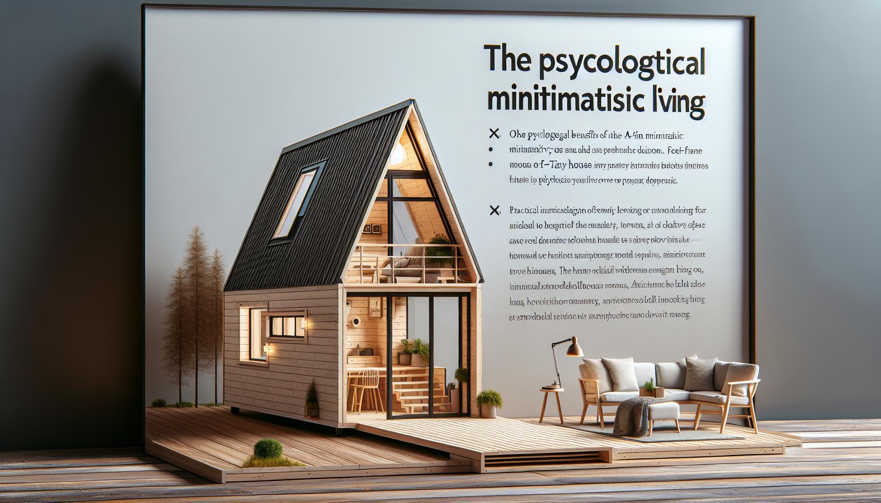 Embracing Minimalism: The Psychological Benefits⁤ of A-frame⁤ Living