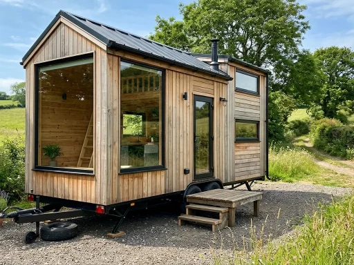 Magdala Tiny Homes: 2026 Custom Builder Review & Pricing 2 Custom Magdala tiny home on trailer chassis in countryside setting