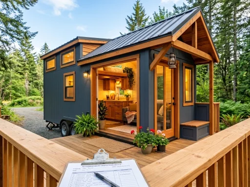 Beautifully restored and refurbished modern tiny home ready for resale (AI Generated Image)